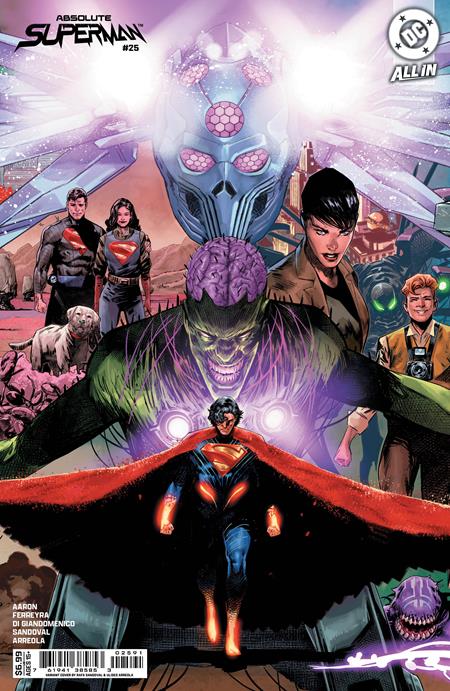 ABSOLUTE SUPERMAN #25 CVR I RAFA SANDOVAL MIDDLE CONNECTING CARD STOCK VAR -- [11-04-26 ]