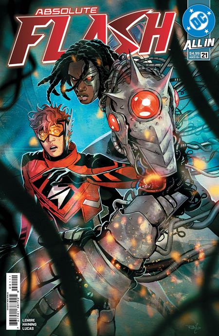 ABSOLUTE FLASH #21 CVR A HAINING FIRST APPEARANCE OF ABSOLUTE CYBORG -- [11-18-26 ]