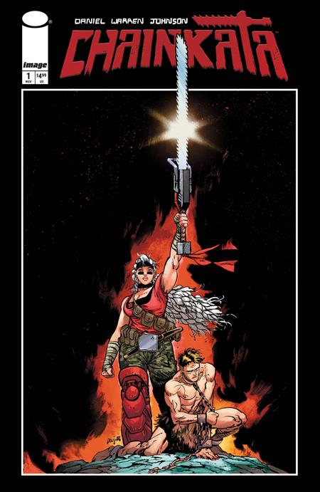 CHAINKATA #1 CVR G INC 1:100 DANIEL WARREN JOHNSON & MIKE SPICER SWORD & SORCERY FOIL VAR -- [11-18-26 ]