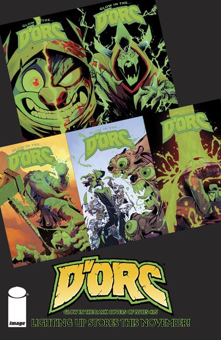 DORC #1-5 GLOW IN THE DORC VARIANT BUNDLE -- [11-25-26 ]
