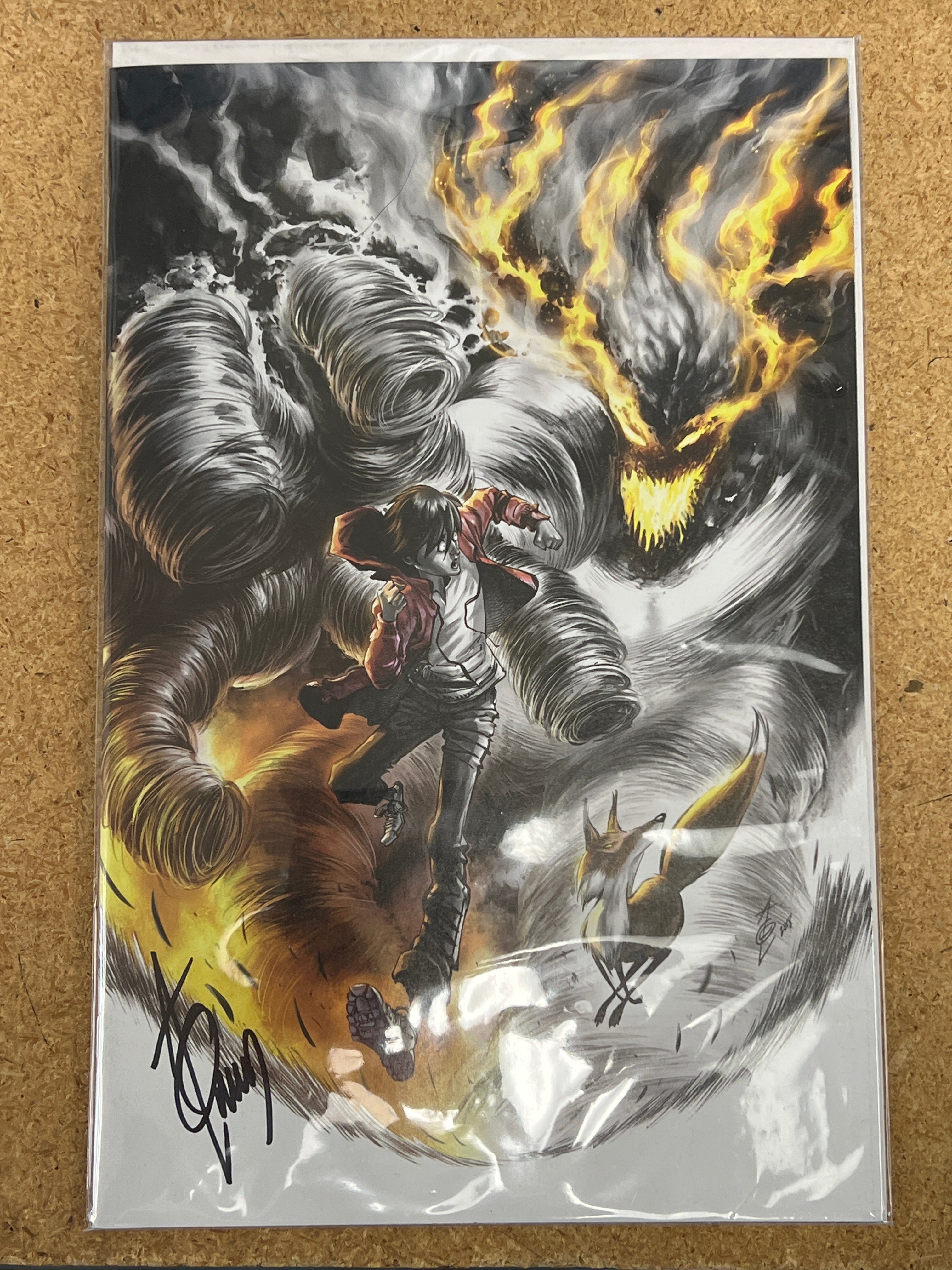 MIDDLEWEST #1 COLOR SPLASH VARIANT SIGNED BY ALAN QUAH (SS 1)