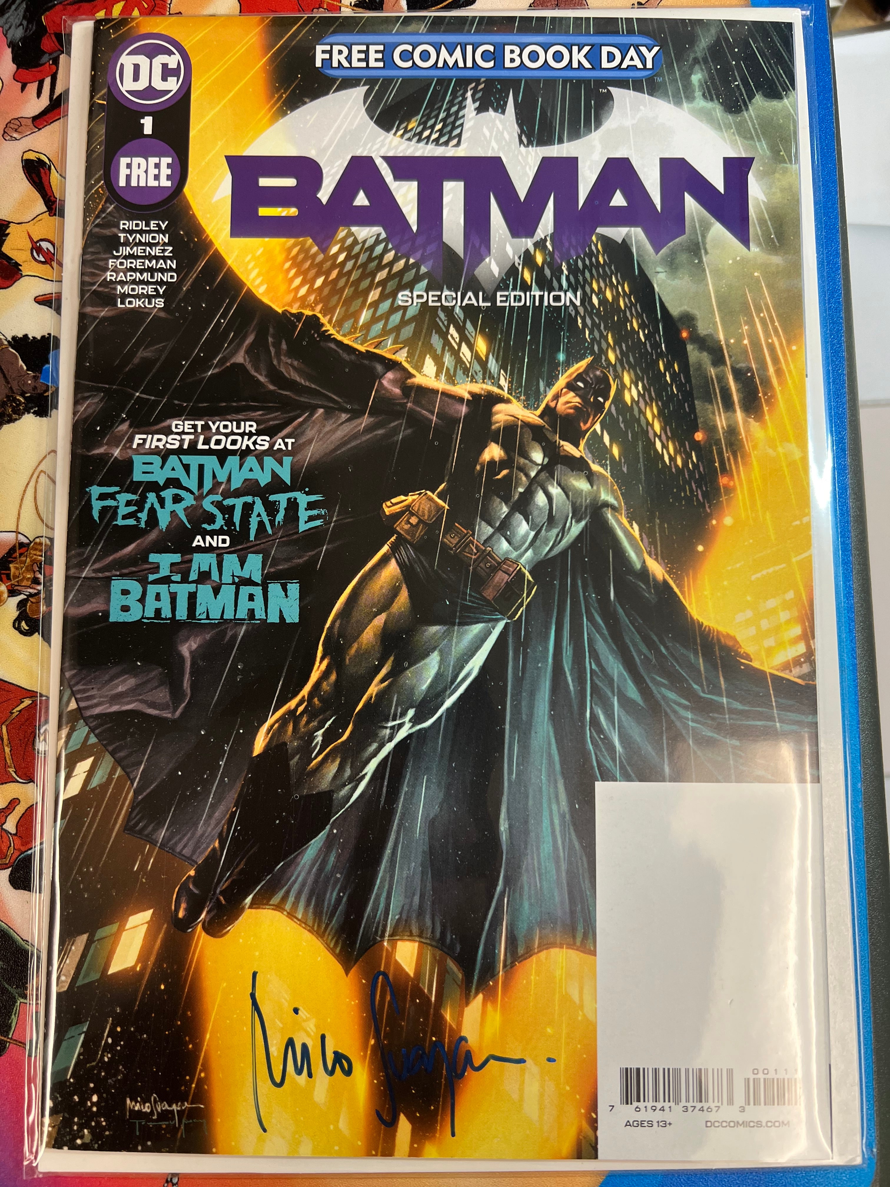 BATMAN SPECIAL EDITION SIGNED BY MICO (SS 1)