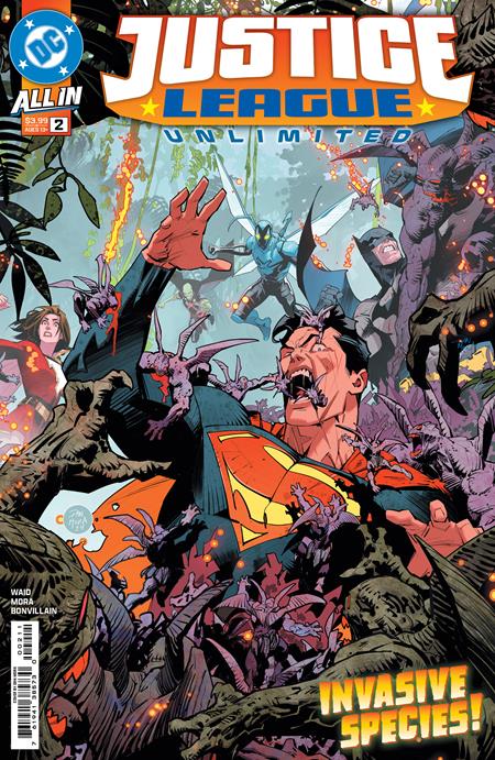 JUSTICE LEAGUE UNLIMITED #2 CVR A DAN MORA -- [Expectected In Stock Date : 12-25-24]