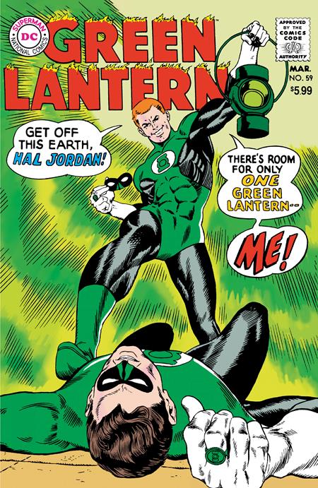 GREEN LANTERN #59 FACSIMILE EDITION CVR B GIL KANE & MURPHY ANDERSON FOIL VAR -- [Expectected In Stock Date : 12-11-24]