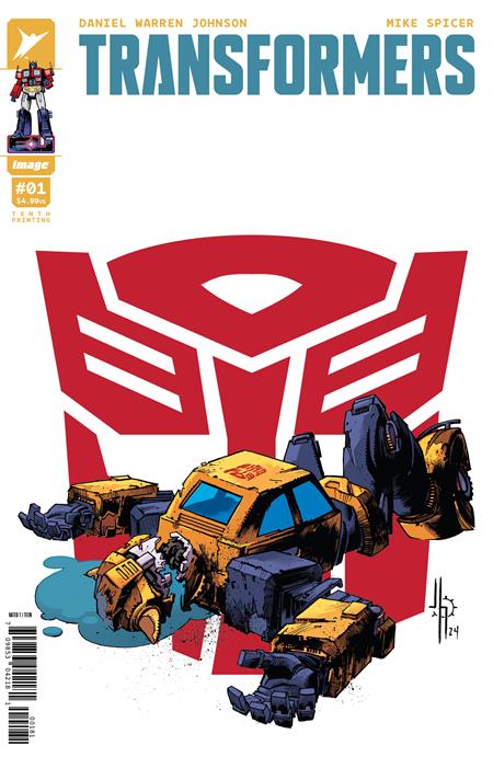 TRANSFORMERS #1 Tenth Printing Cvr H Jason Howard Var-- [Expectected In Stock Date : 12-11-24]