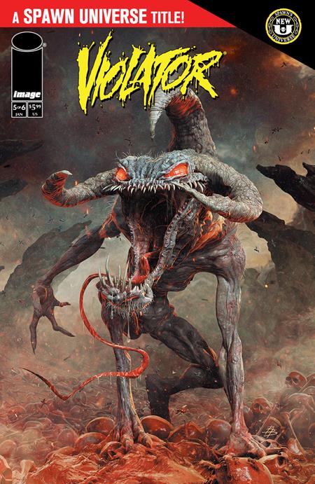 SPAWN VIOLATOR #5 (OF 6) CVR B BJORN BARENDS VAR -- [Expected In Stock Date : 01-29-25]