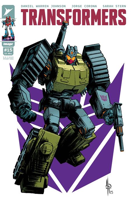TRANSFORMERS #15 2ND PTG CVR A JASON HOWARD  -- [Expected In Stock Date : 06-18-25 ]