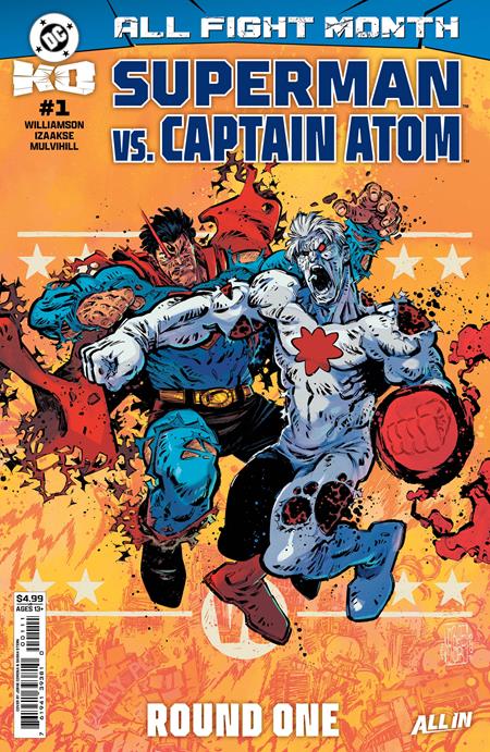 DC K.O. SUPERMAN VS CAPTAIN ATOM #1 (ONE SHOT) CVR A JORGE CORONA -- [Expected In Stock Date : 12-03-25]