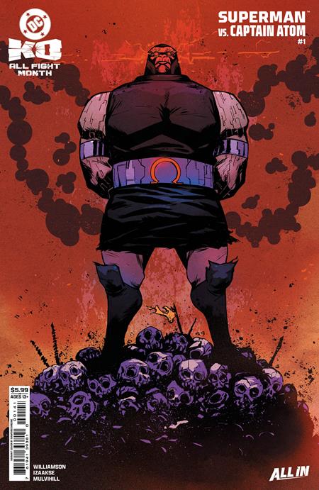 DC K.O. SUPERMAN VS CAPTAIN ATOM #1 (ONE SHOT) CVR D SANFORD GREENE CARD STOCK VAR -- [Expected In Stock Date : 12-03-25]