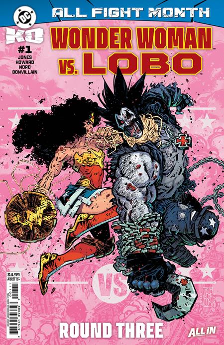 DC K.O. WONDER WOMAN VS LOBO #1 (ONE SHOT) CVR A JORGE CORONA -- [Expected In Stock Date : 12-10-25]