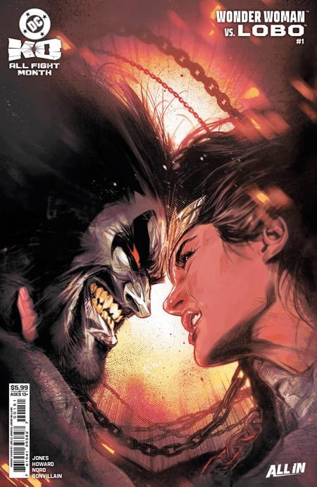 DC K.O. WONDER WOMAN VS [REDACTED] #1 (ONE SHOT) CVR C JOELLE JONES CARD STOCK VAR -- [Expected In Stock Date : 12-10-25]