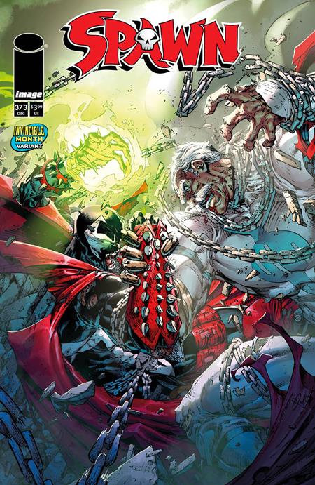 SPAWN #373 CVR C BRETT BOOTH INVINCIBLE TEAM UP VAR 03-11-26