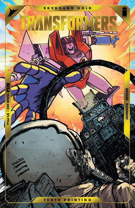 TRANSFORMERS #2 10TH PTG CVR A DANIEL WARREN JOHNSON & MIKE SPICER EMBOSS & GOLD FOIL -- [Expected In Stock Date : 03-11-26]