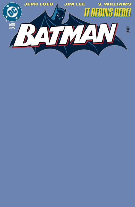 BATMAN #608 FACSIMILE EDITION CVR C BLANK CARD STOCK VAR -- [Expectected In Stock Date : 01-01-25]