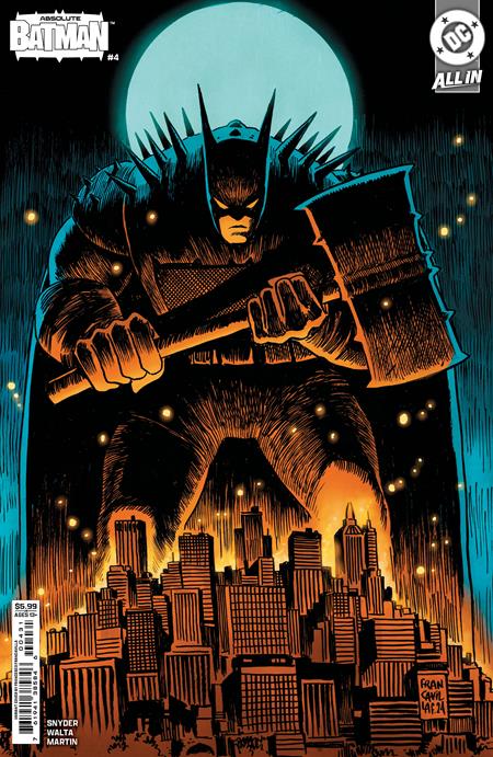 ABSOLUTE BATMAN #4 CVR C FRANCESCO FRANCAVILLA CARD STOCK VAR -- [Expectected In Stock Date : 01-08-25]