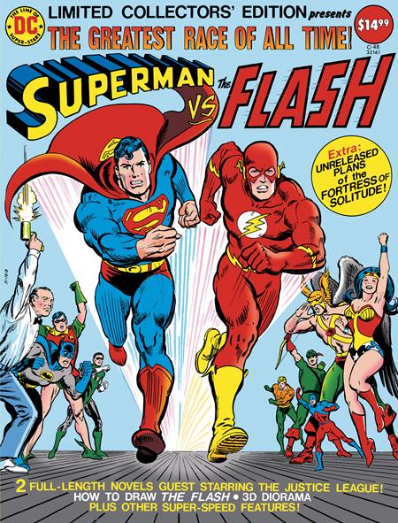 LIMITED COLLECTORS EDITION #48 SUPERMAN VS THE FLASH FACSIMILE EDITION CVR A CARMINE INFANTINO JOSE LUIS GARCIA-LOPEZ & BOB OKSNER -- [Expectected In Stock Date : 01-22-25]