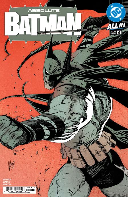 ABSOLUTE BATMAN #4 Second Printing Cvr A Guillem March -- [Expected In Stock Date : 03-12-25]