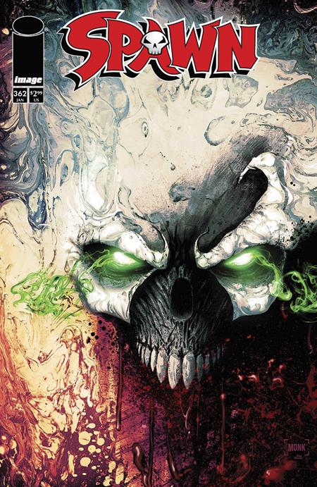 SPAWN #362 CVR B JEFF MONK VAR -- [Expected In Stock Date : 03-12-25]