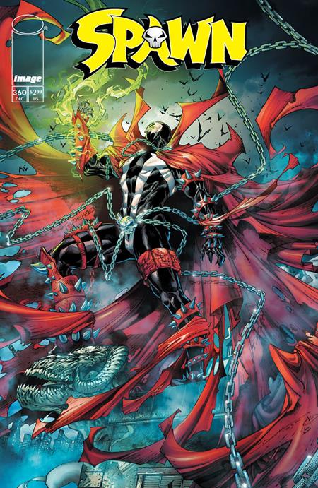 SPAWN #360 CVR C BRETT BOOTH VAR -- [Expected In Stock Date : 01/01/25]