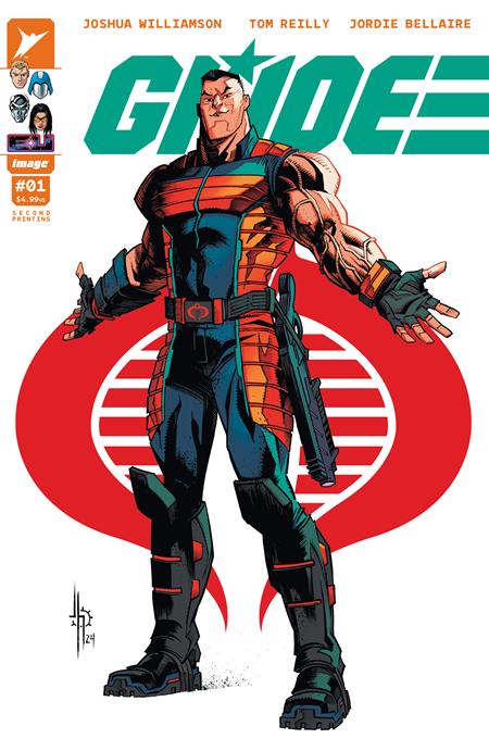 GI JOE #1 Second Printing Cvr B Jason Howard Cobra Var -- [Expected In Stock Date : 12-18-24]