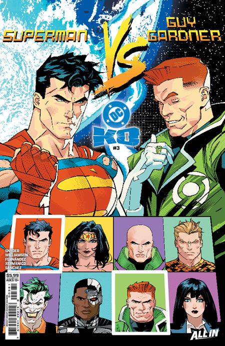 DC K.O. #3 (OF 5) CVR G DAN MORA BRACKET CARD STOCK VAR -- [Expected In Stock Date : 01-14-26]