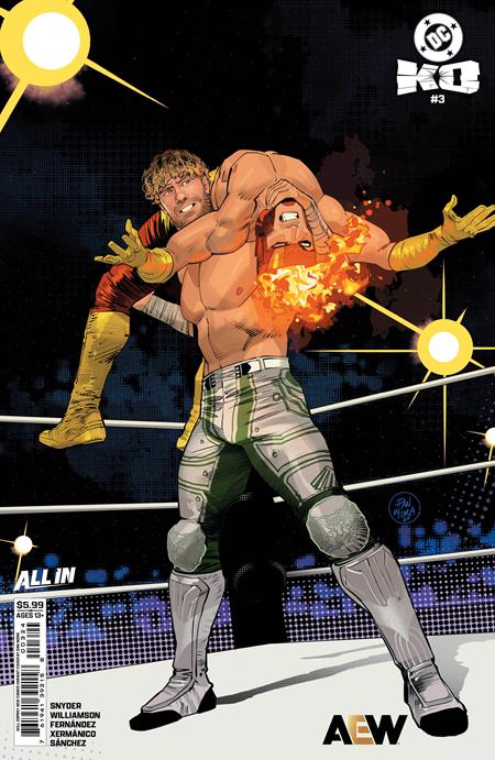 DC K.O. #3 (OF 5) CVR I DAN MORA AEW CAMEO CARD STOCK VAR -- [Expected In Stock Date : 01-14-26]