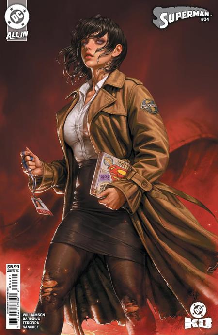 SUPERMAN #34 CVR B KYUYONG EOM CARD STOCK VAR (DC K.O.) -- [Expected In Stock Date : 01-28-26]