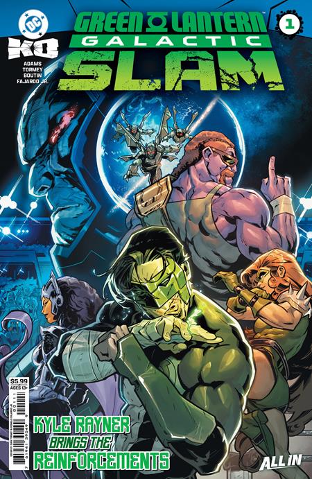 DC K.O. GREEN LANTERN GALACTIC SLAM #1 (ONE SHOT) CVR A CIAN TORMEY -- [Expected In Stock Date : 01-21-26]