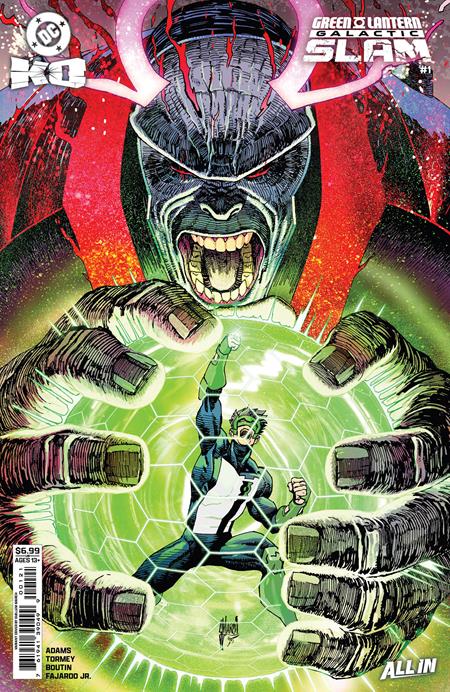 DC K.O. GREEN LANTERN GALACTIC SLAM #1 (ONE SHOT) CVR B GUILLEM MARCH CARD STOCK VAR -- [Expected In Stock Date : 01-21-26]
