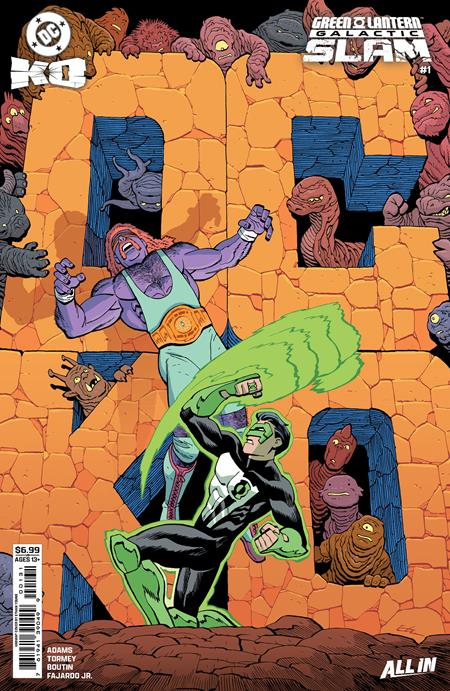 DC K.O. GREEN LANTERN GALACTIC SLAM #1 (ONE SHOT) CVR C ETHAN YOUNG CARD STOCK VAR -- [Expected In Stock Date : 01-21-26]