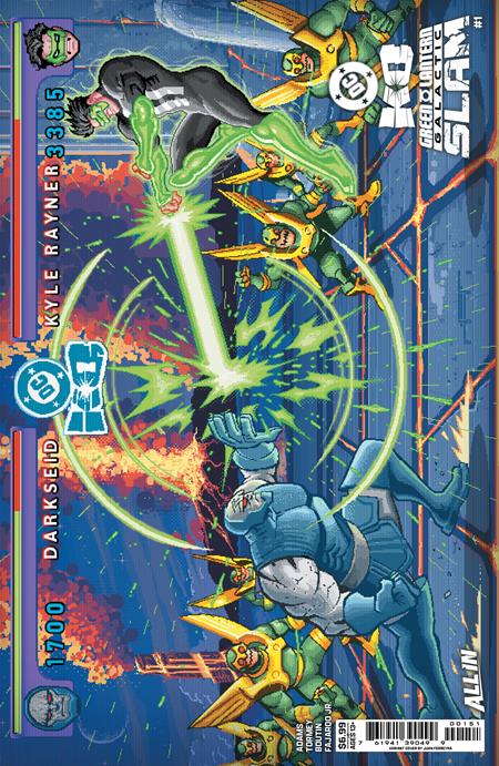 DC K.O. GREEN LANTERN GALACTIC SLAM #1 (ONE SHOT) CVR E JUAN FERREYRA WRAPAROUND CARD STOCK VAR -- [Expected In Stock Date : 01-21-26]