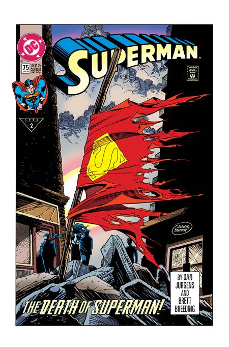 SUPERMAN #75 FACSIMILE EDITION CVR B DAN JURGENS FOIL VAR -- [Expected In Stock Date : 01-21-26]