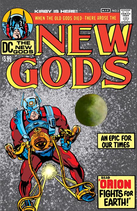 NEW GODS #1 FACSIMILE EDITION CVR B JACK KIRBY FOIL VAR -- [Expected In Stock Date : 01-14-26]