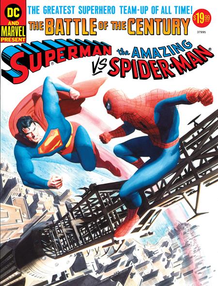 50TH ANNIVERSARY TREASURY EDITION SUPERMAN VS THE AMAZING SPIDER-MAN #1 FACSIMILE EDITION CVR B ALEX ROSS VAR -- [Expected In Stock Date : 01-07-26]
