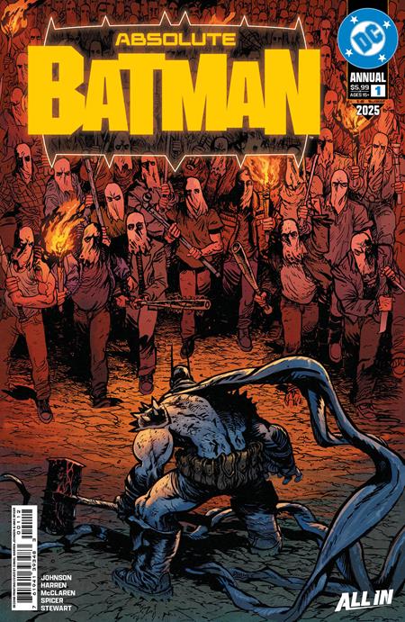 ABSOLUTE BATMAN 2025 ANNUAL #1 (ONE SHOT) Second Printing Cvr A Daniel Warren Johnson -- [Expected In Stock Date : 01-21-26]