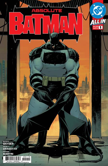 ABSOLUTE BATMAN #1 Tenth Printing Cvr A Nick Dragotta -- [Expected In Stock Date : 01-21-26]