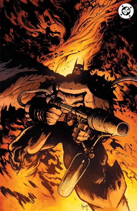 ABSOLUTE BATMAN 2025 ANNUAL #1 (ONE SHOT) Second Printing Cvr D Daniel Warren Johnson Flamethrower Foil Var -- [Expected In Stock Date : 01-21-26]