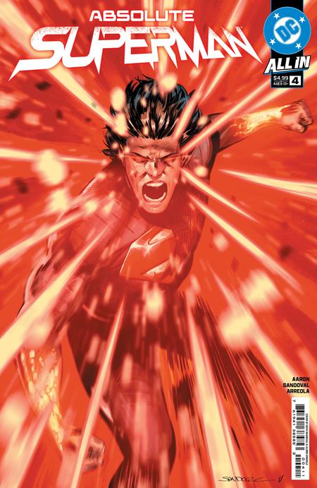 ABSOLUTE SUPERMAN #4 CVR A RAFA SANDOVAL -- [Expected In Stock Date : 02-05-25]