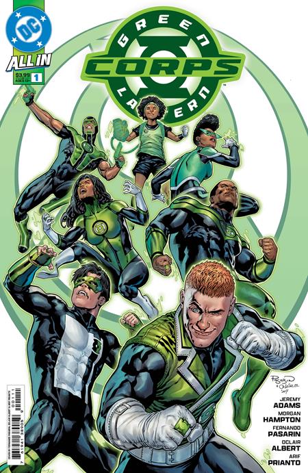 GREEN LANTERN CORPS #1 CVR A FERNANDO PASARIN & OCLAIR ALBERT -- [Expected In Stock Date : 02-12-25]