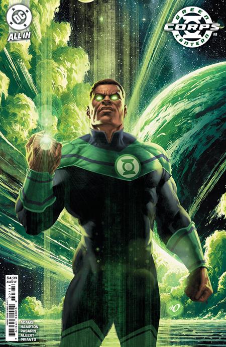 GREEN LANTERN CORPS #1 CVR C ARIEL OLIVETTI CARD STOCK VAR -- [Expected In Stock Date : 02-12-25]