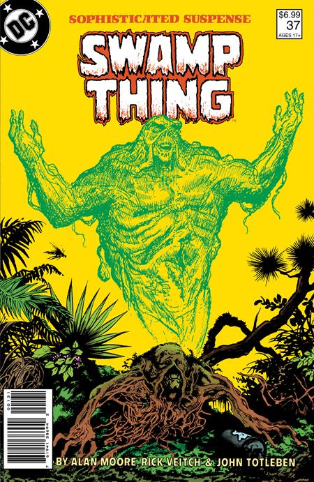 SAGA OF THE SWAMP THING #37 FACSIMILE EDITION CVR D STEPHEN R BISSETTE & JOHN TOTLEBEN FOIL VAR (MR) -- [Expected In Stock Date : 03-12-25]