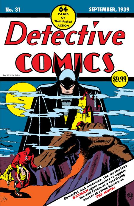 DETECTIVE COMICS #31 FACSIMILE EDITION CVR B BOB KANE FOIL VAR -- [Expected In Stock Date : 02-05-25]