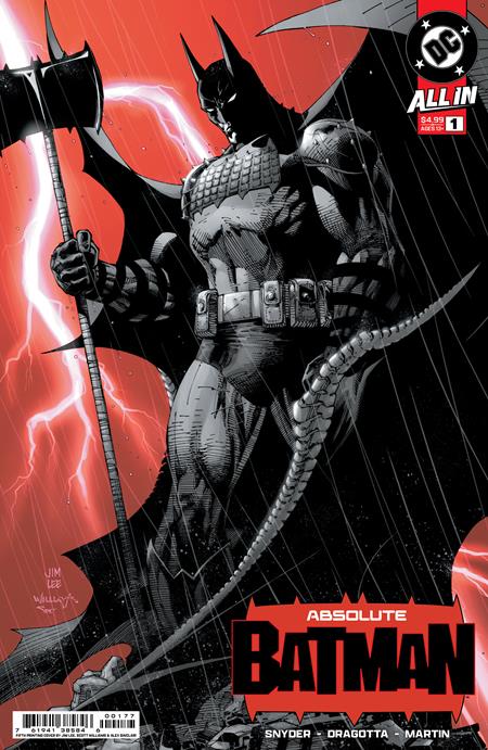 ABSOLUTE BATMAN #1 Fifth Printing Cvr A Jim Lee -- [Expected In Stock Date : 02-12-25]