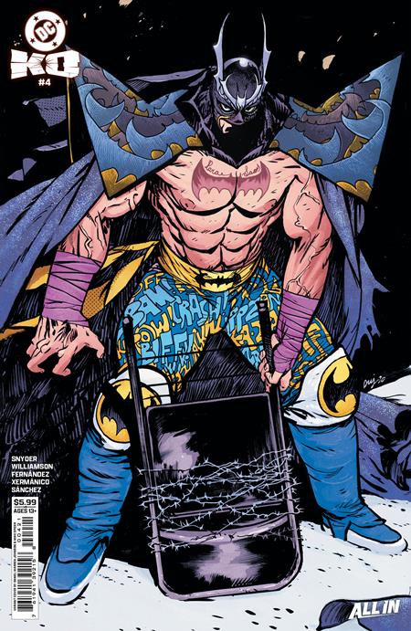 DC K.O. #4 (OF 5) CVR B DANIEL WARREN JOHNSON CARD STOCK VAR -- [Expected In Stock Date : 02-11-26]