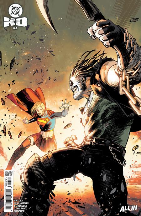 DC K.O. #4 (OF 5) CVR D RAFAEL ALBUQUERQUE CARD STOCK VAR -- [Expected In Stock Date : 02-11-26]