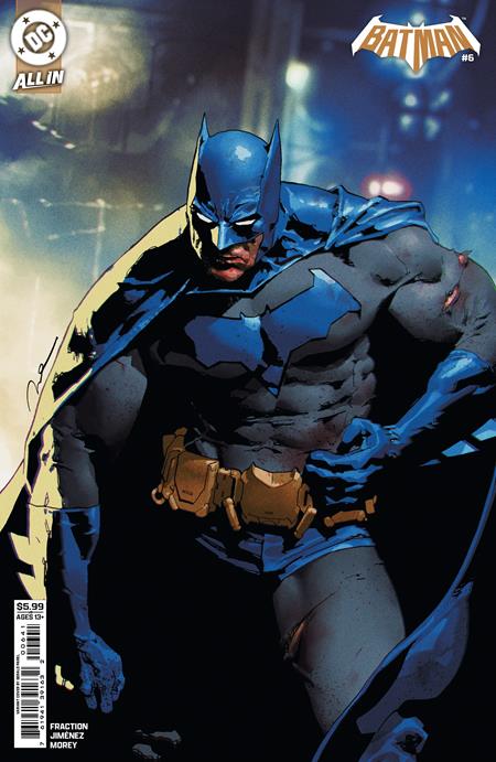 BATMAN #6 CVR D GERALD PAREL CARD STOCK VAR -- [Expected In Stock Date : 02-04-26]