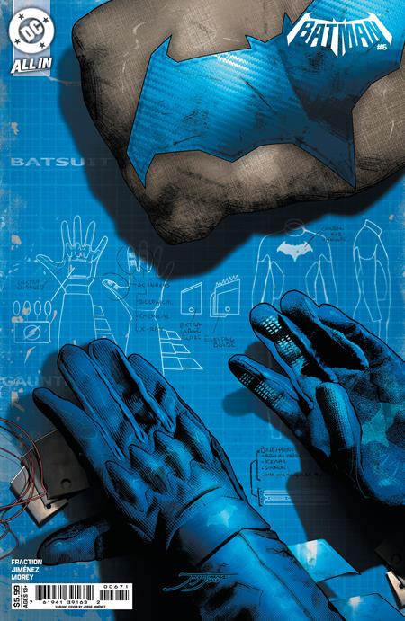 BATMAN #6 CVR E JORGE JIMENEZ BAT-GADGET CARD STOCK VAR -- [Expected In Stock Date : 02-04-26]