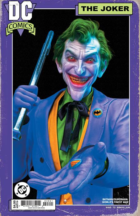 BATMAN SUPERMAN WORLDS FINEST #48 CVR B MARK SPEARS CARD STOCK VAR -- [Expected In Stock Date : 02-18-26]