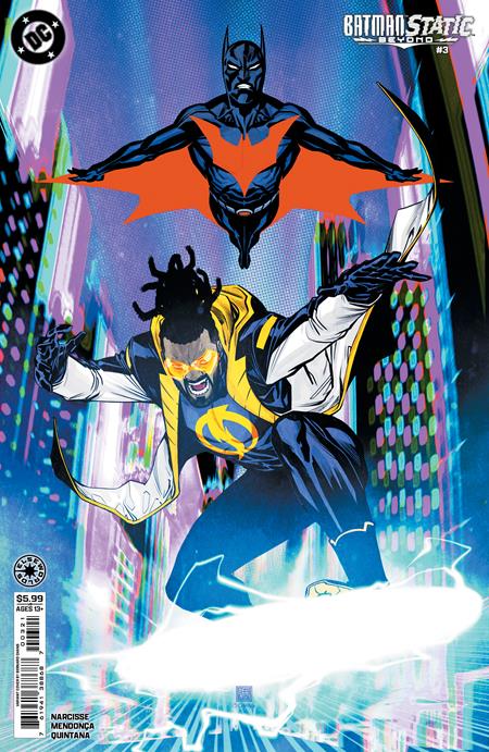 BATMAN STATIC BEYOND #3 (OF 6) CVR B BERNARD CHANG CARD STOCK VAR -- [Expected In Stock Date : 02-04-26]