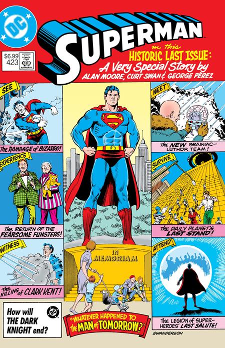 SUPERMAN #423 FACSIMILE EDITION CVR B CURT SWAN FOIL VAR (WHATEVER HAPPENED TO THE MAN OF TOMORROW PART 1 OF 2) -- [Expected In Stock Date : 02-11-26]